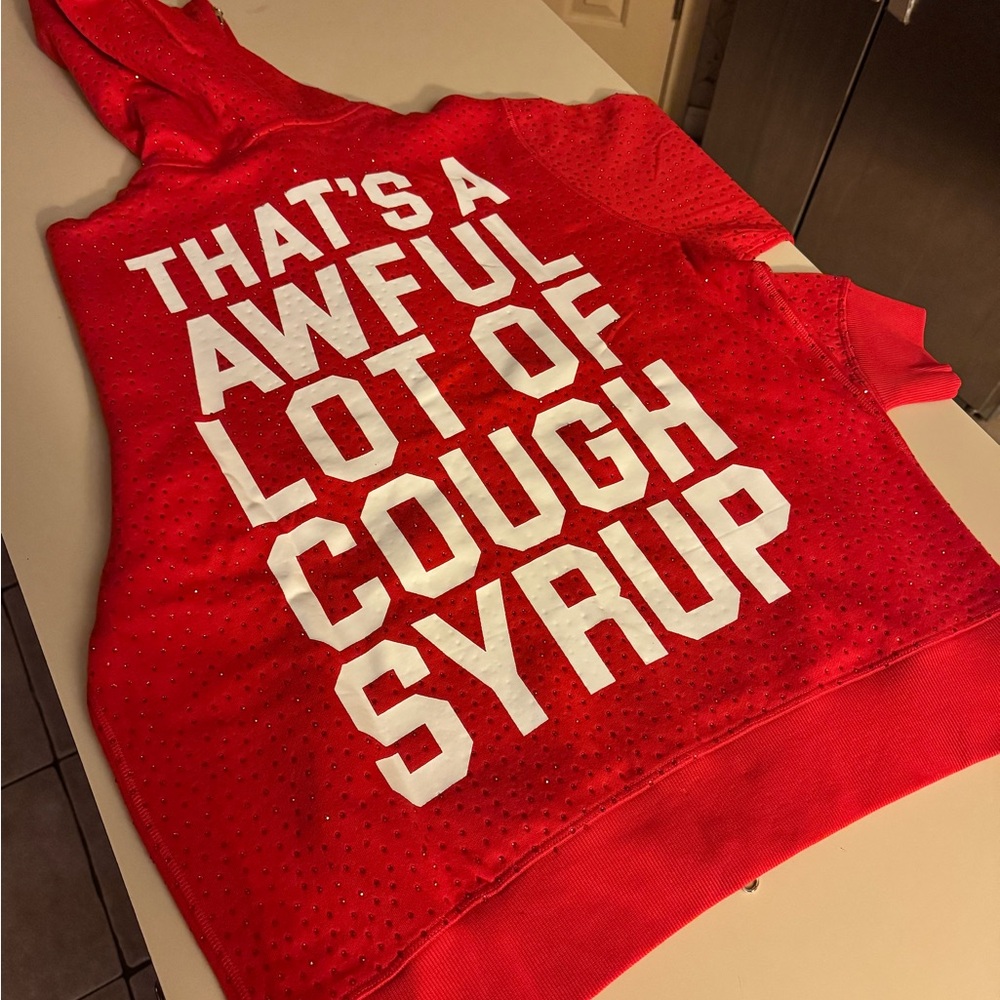 Awful lot of cough syrup zip up (alocs) - Picture 6 of 6